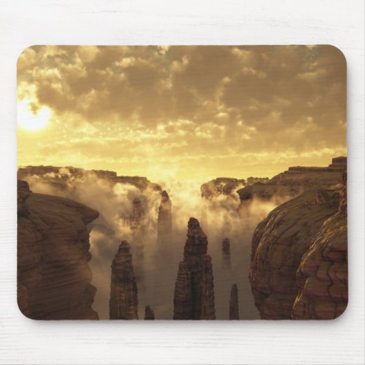 Cloud Canyon Mousepad Muismat (Voorkant)