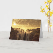 Cloud Canyon Wenskaart Kaart (Gele Bloem)