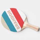 Cloud Chaser Bold Gestreepte met naam Tafeltennisbatje (Zijkant)