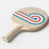 Cloud Chaser Curl Strepen met Naam Tafeltennisbatje (Voorkant Gekanteld)