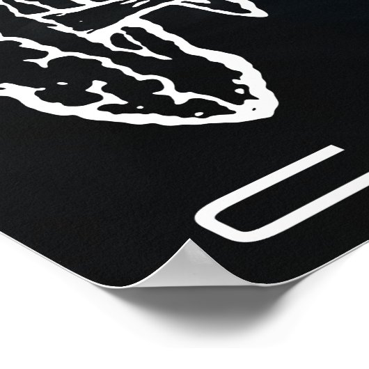 Cloud Chaser Poster zwart (Hoek)