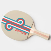 Cloud Chaser Stripe Loop met naam Tafeltennisbatje (Zijkant)