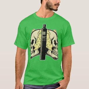 Cloud Chaser Vaping Skull T-shirt