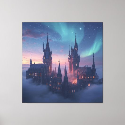 Cloud City of Light Canvas Afdruk (Voorkant)
