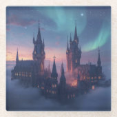 Cloud City of Light Glazen Onderzetter (Voorkant)