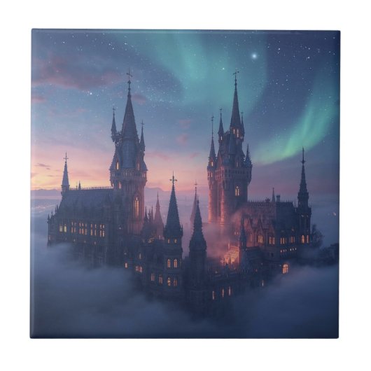 Cloud City of Light Tegeltje (Voorkant)