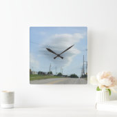 Cloud Clock Vierkante Klok (Huis)
