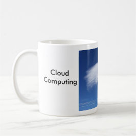 Cloud Computing-mok voor koffie Koffiemok