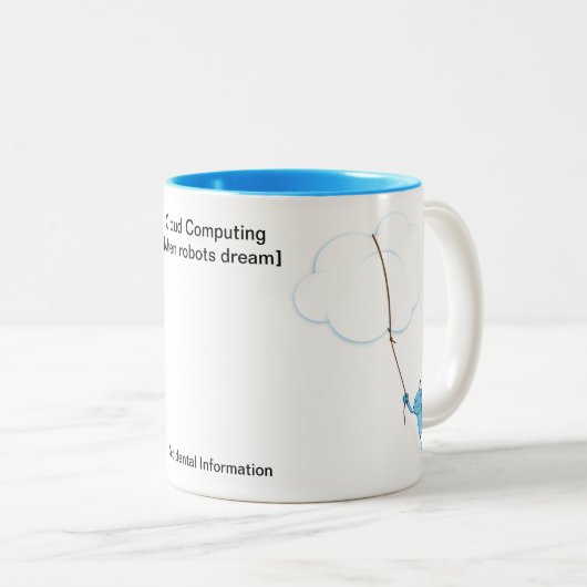 Cloud Computing (wanneer robots dromen) - Mok (Voorkant rechts)