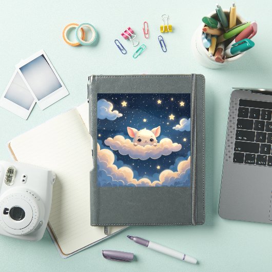Cloud Cuddles and Starry Snuggles Sticker (iPad Cover)
