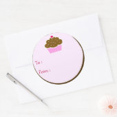 Cloud Cupcake Gift Label Sticker (Envelop)