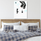Cloud Dancer 001 #Abstract #MJ #MichaelJackson Canvas Afdruk (Insitu (Slaapkamer))