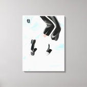 Cloud Dancer 001 #Abstract #MJ #MichaelJackson Canvas Afdruk (Voorkant)