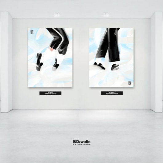 Cloud Dancer 001 #Abstract #MJ #MichaelJackson Canvas Afdruk