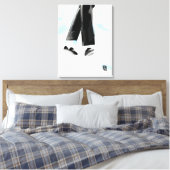 Cloud Dancer 002 #Abstract #MJ #MichaelJackson Canvas Afdruk (Insitu (Slaapkamer))