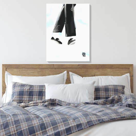 Cloud Dancer 002 #Abstract #MJ #MichaelJackson Canvas Afdruk (Insitu (Slaapkamer))
