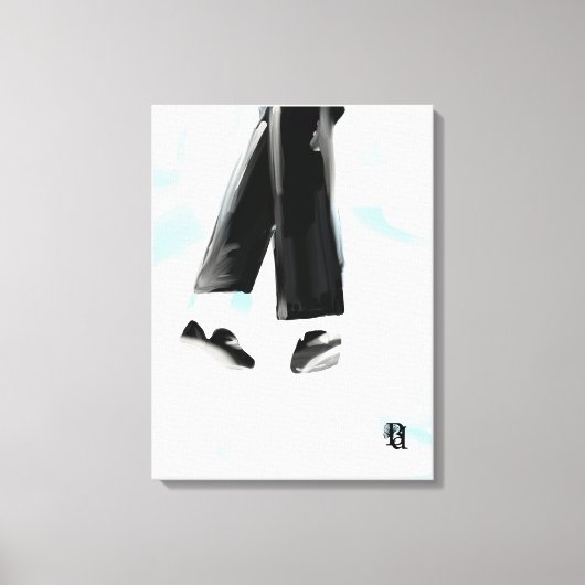 Cloud Dancer 002 #Abstract #MJ #MichaelJackson Canvas Afdruk (Voorkant)