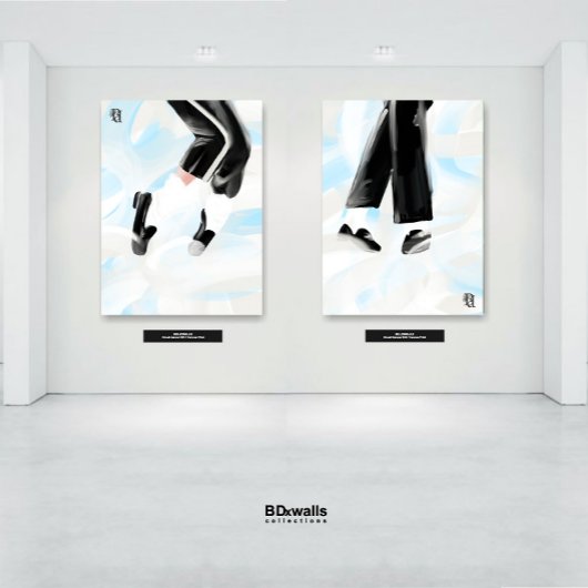 Cloud Dancer 002 #Abstract #MJ #MichaelJackson Canvas Afdruk