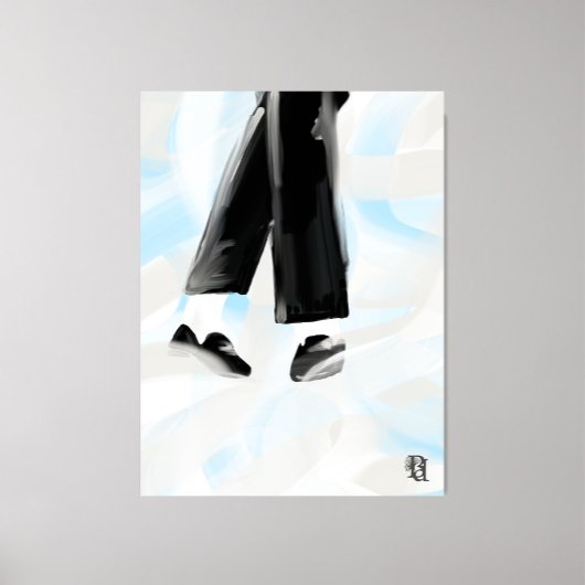 Cloud Dancer 002 #Abstract #MJ #MichaelJackson Canvas Afdruk