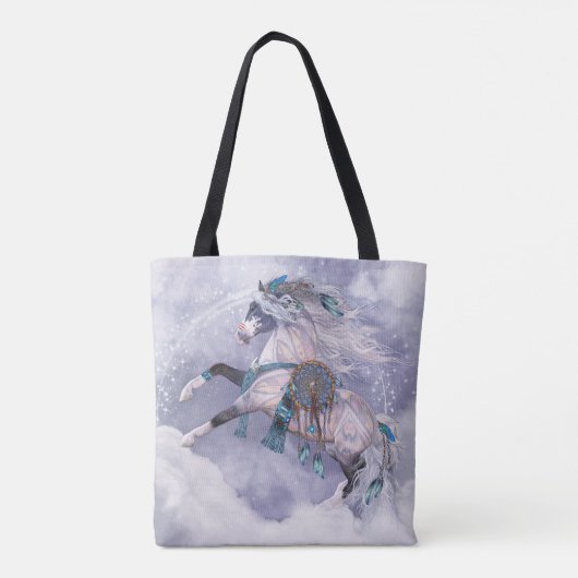 Cloud Dancer Canvas tas (Achterkant)