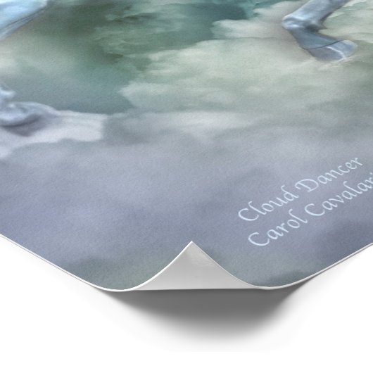 Cloud Dancer Fantasy Art Poster/Afdrukken Poster (Hoek)