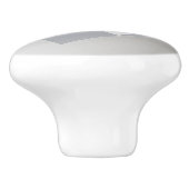 Cloud Dancer Keramische Knop (Zijkant)