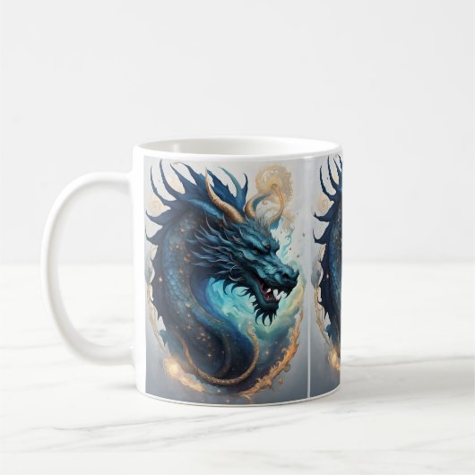 cloud dragon coffee mug koffiemok (Links)