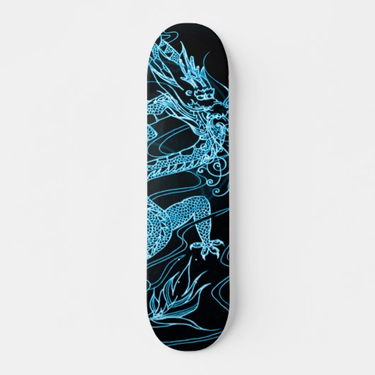 Cloud Dragon Element Custom Pro Park Board Skateboard (Voorkant)
