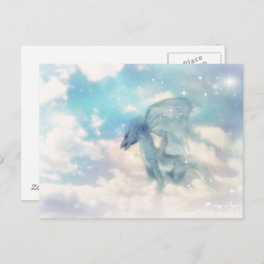 Cloud Dragon Post-kaarten Briefkaart (Voorkant / Achterkant)