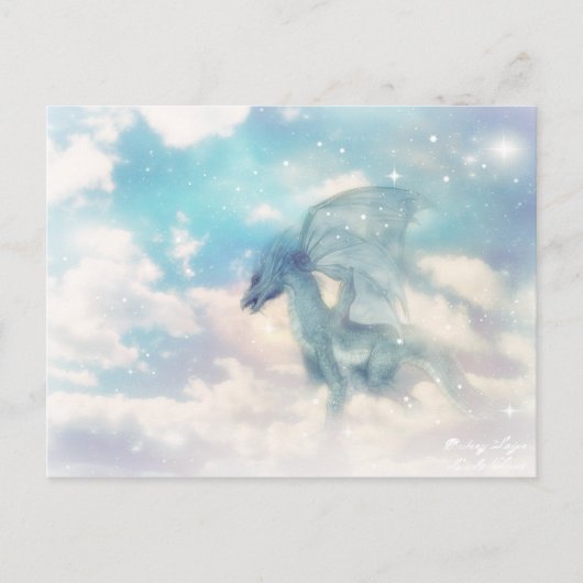 Cloud Dragon Post-kaarten Briefkaart (Voorkant)