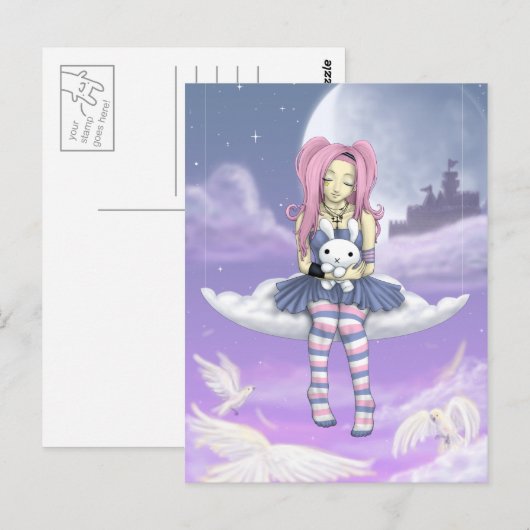 Cloud Dream Briefkaart (Voorkant / Achterkant)