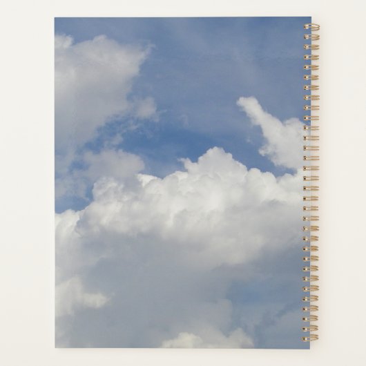 Cloud Dreamer Planner (Achterkant)