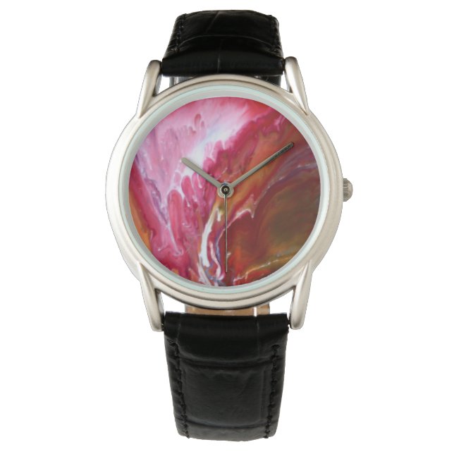 Cloud Drippings Watch Horloge (Voorkant)