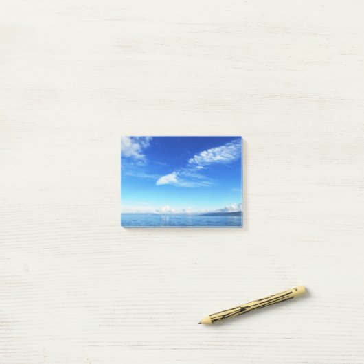 Cloud Eagle Post-it® Notes (Op bureau)