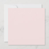 Cloud & Eenhoorn Meisje Verjaardag Uitnodiging (Achterkant)