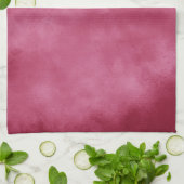 Cloud Effect Bourgondische Blush Theedoek (Gevouwen)