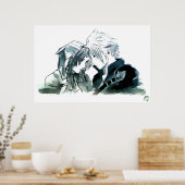 Cloud en Aerith Poster (Keuken)