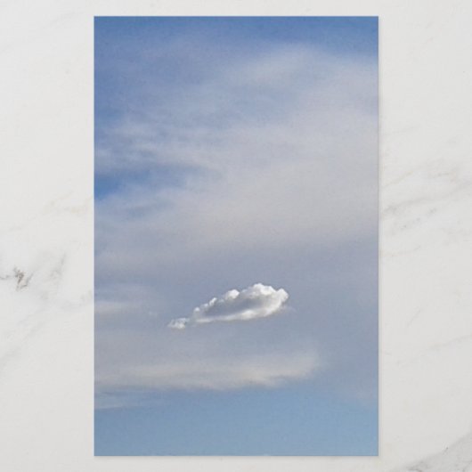 Cloud en cloud briefpapier (Voorkant)