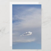 Cloud en cloud briefpapier (Voorkant / Achterkant)