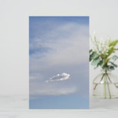Cloud en cloud briefpapier (Staand voorkant)