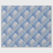 Cloud en cloud cadeaupapier (Vlak)