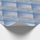 Cloud en cloud cadeaupapier (Hoek)