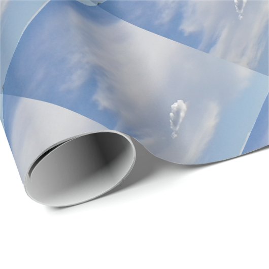 Cloud en cloud cadeaupapier (Rol Hoek)
