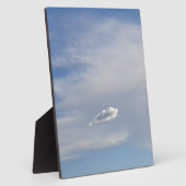 Cloud en cloud fotoplaat (Zijkant)