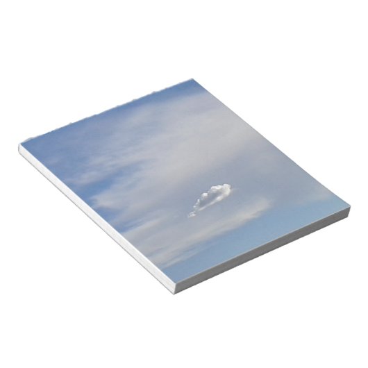 Cloud en cloud notitieblok (Schuin)