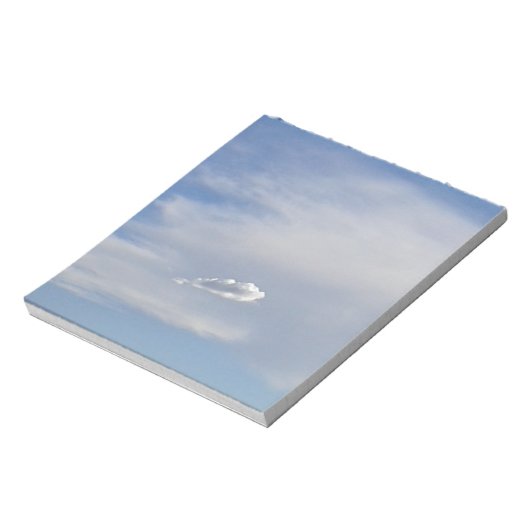 Cloud en cloud notitieblok (Linkerzijde)