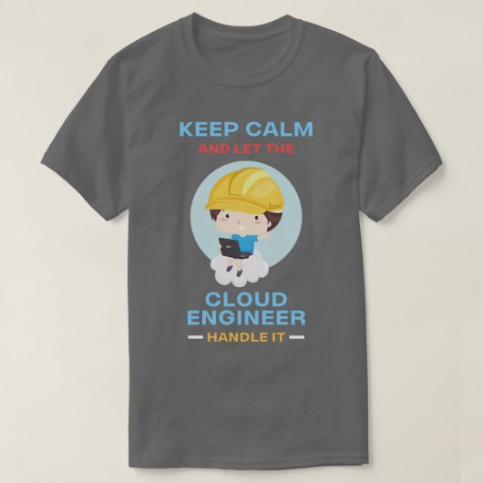 Cloud Engineer II T-shirt (Design voorkant)