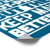 Cloud Engineer Ik Probeer Dingen Grappig Te Maken  Poster (Hoek)