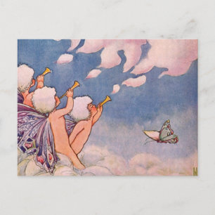 Cloud Faeries maken wolken Briefkaart