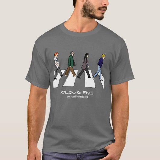 Cloud Five Abbey Rd T-Shirt (Voorkant)
